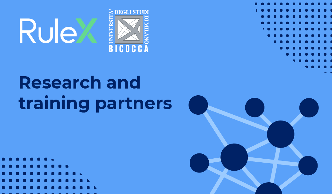Milano-Bicocca University and Rulex: research and training partners
