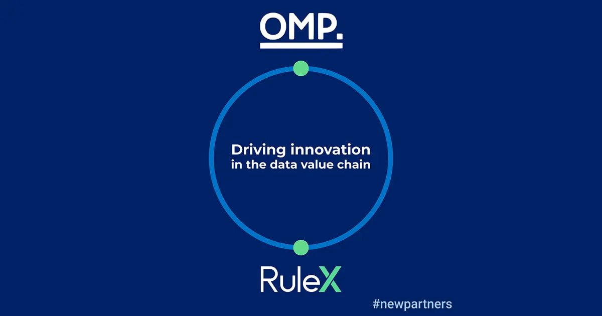 OMP and Rulex partner to drive innovation in the data value chain